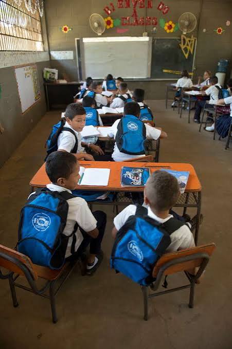 Student receiving educational support